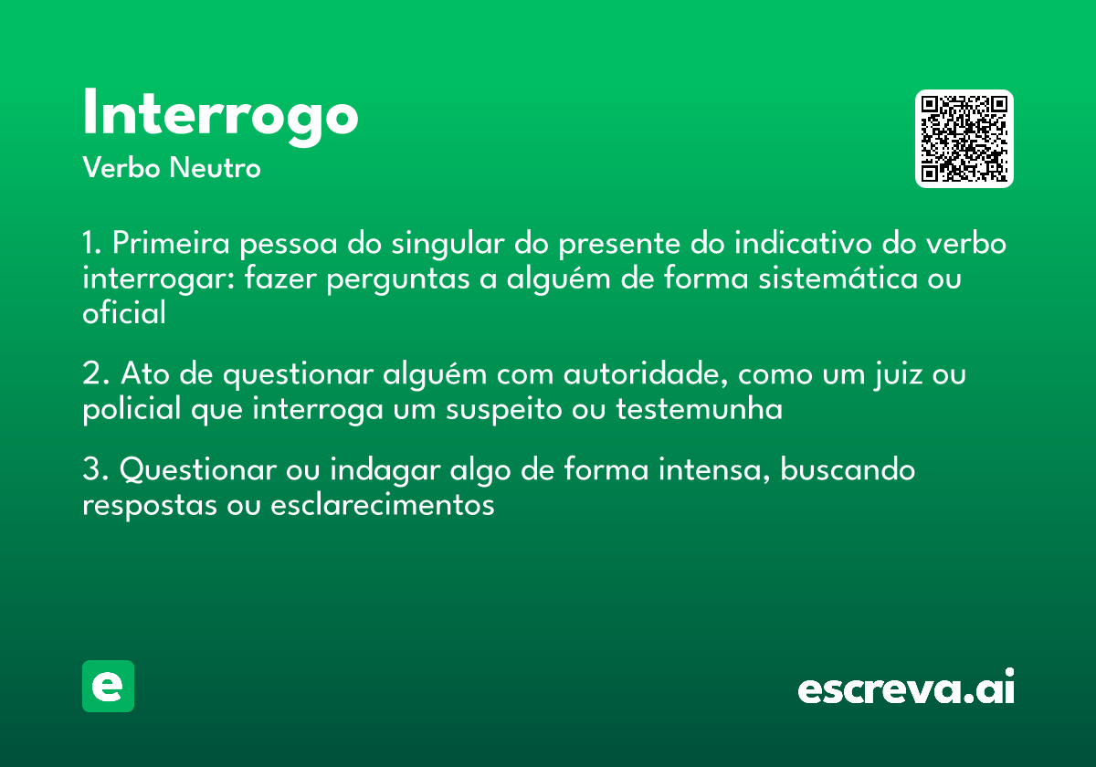 interrogo