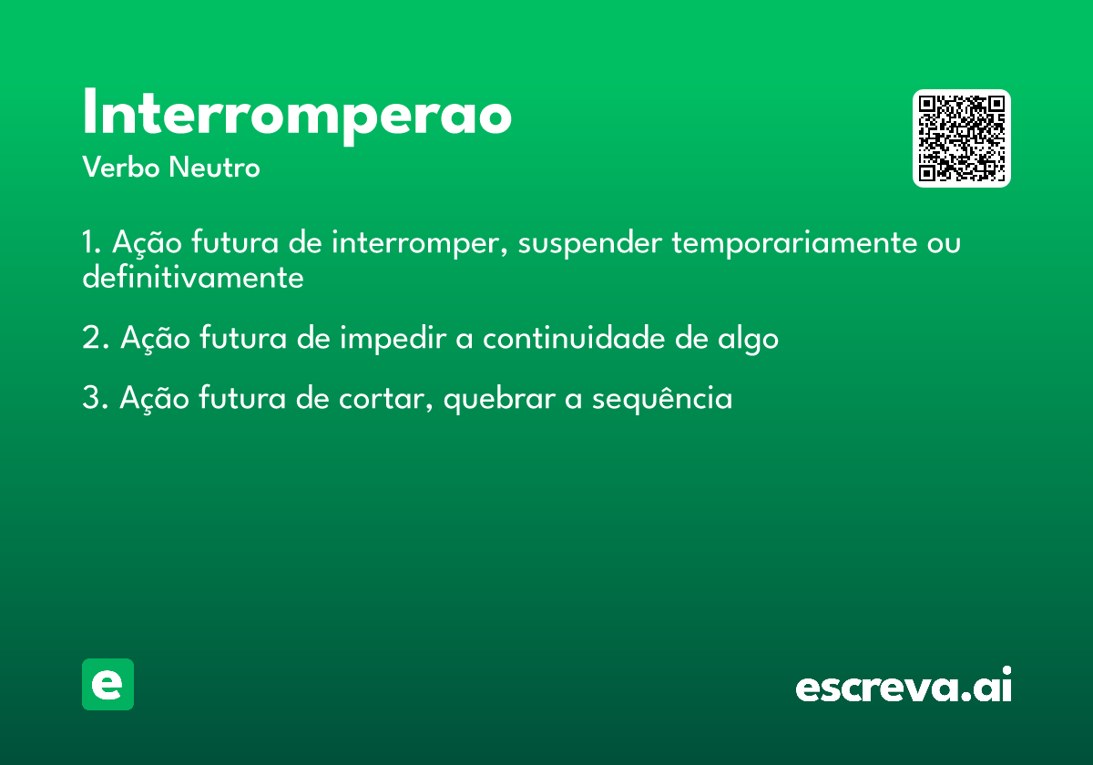interromperao