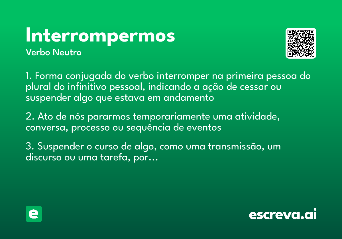 interrompermos