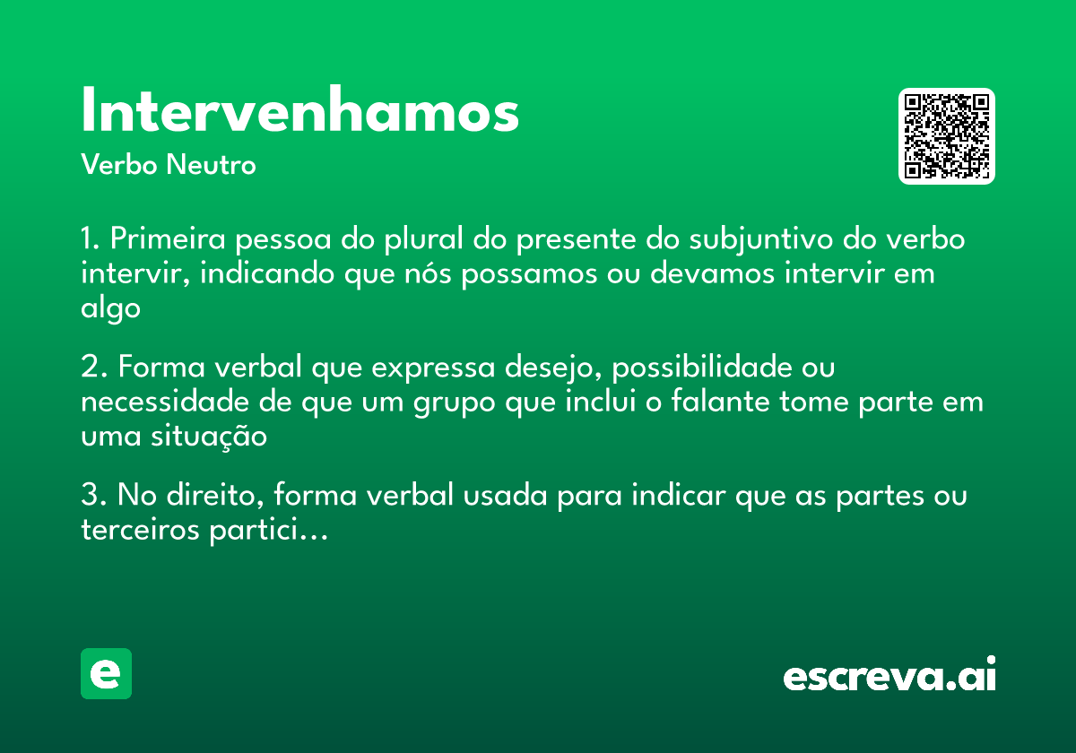 intervenhamos