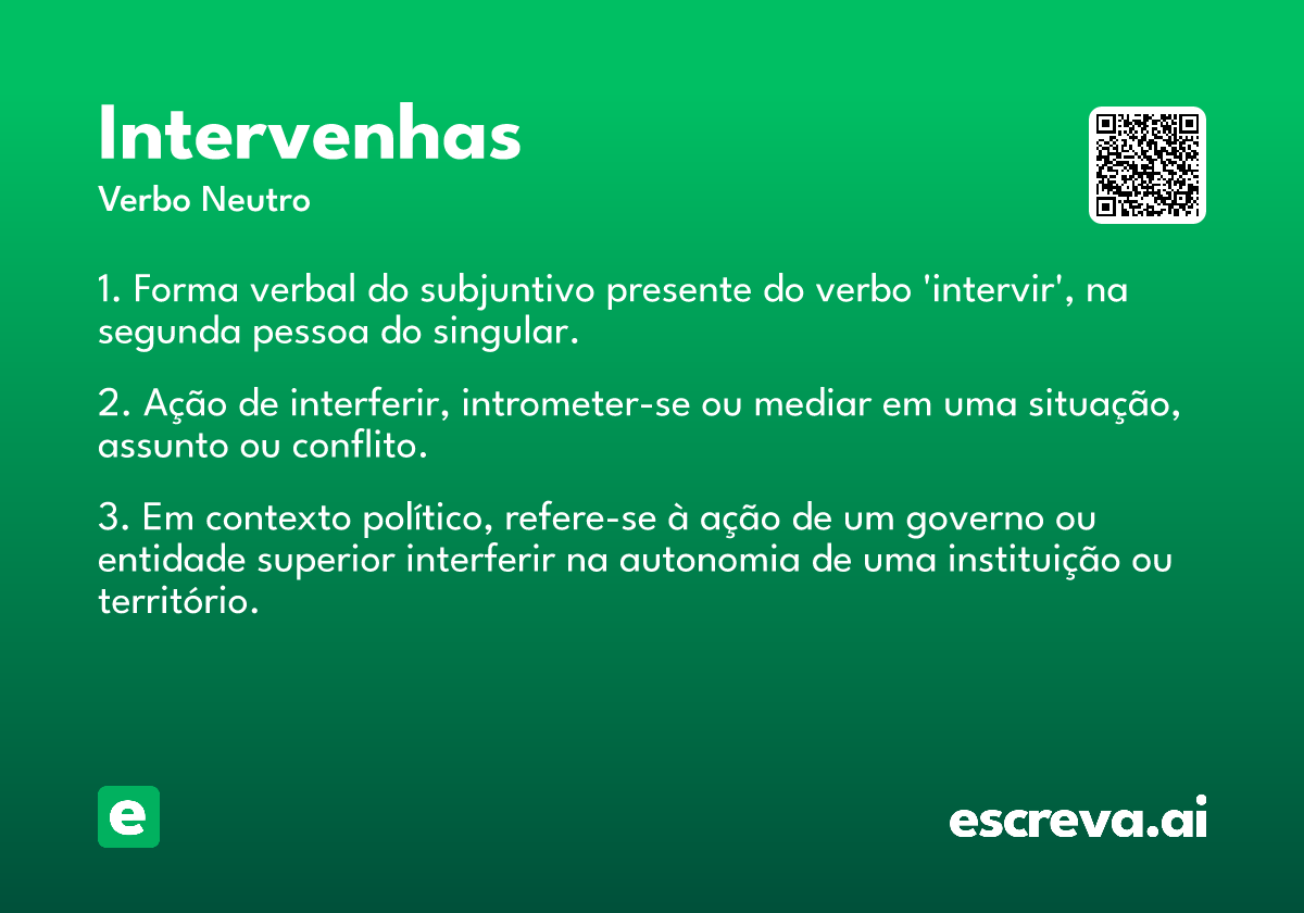 intervenhas