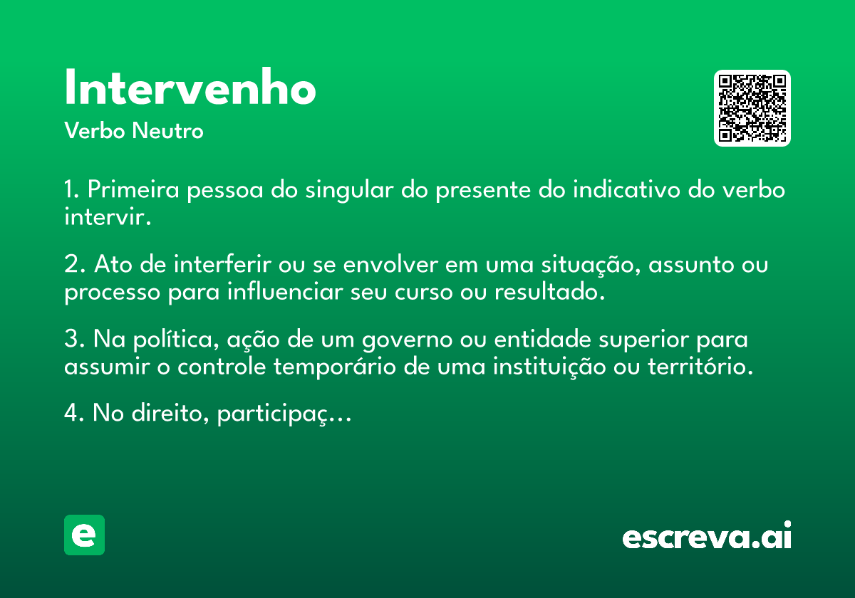 intervenho