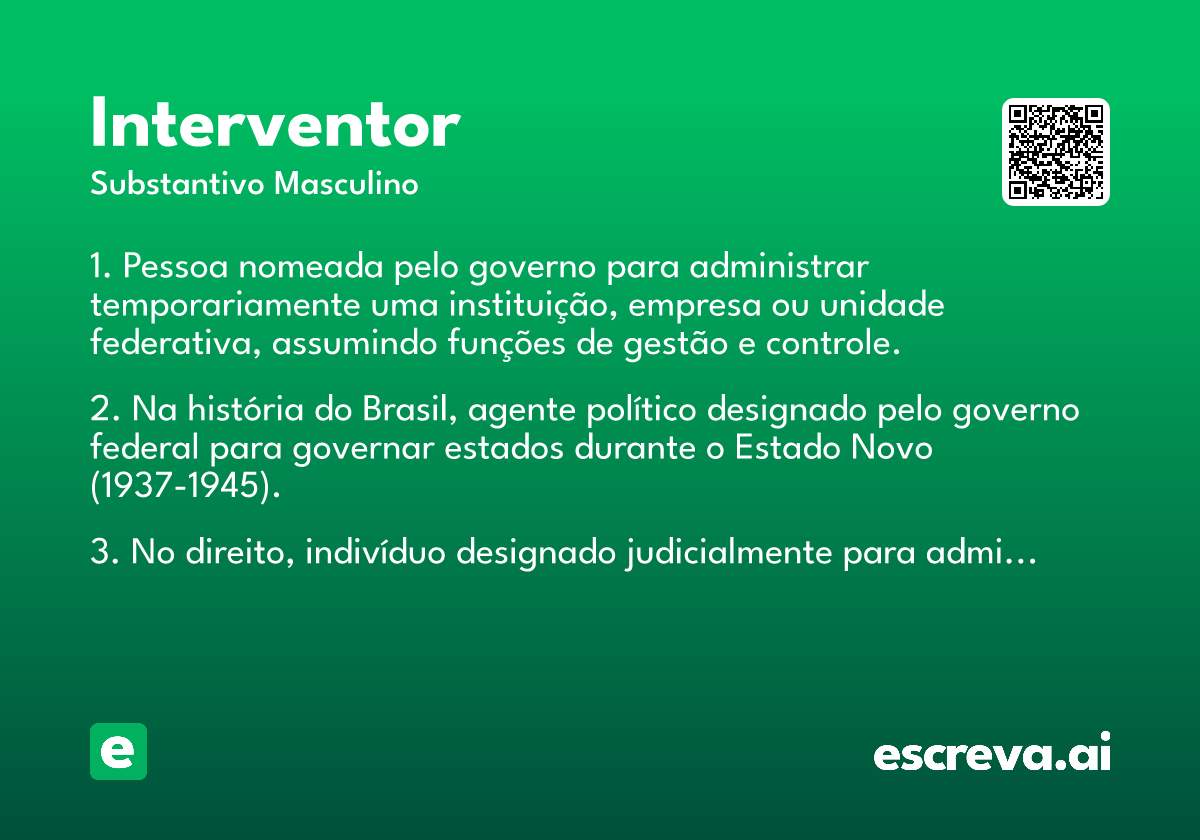 interventor