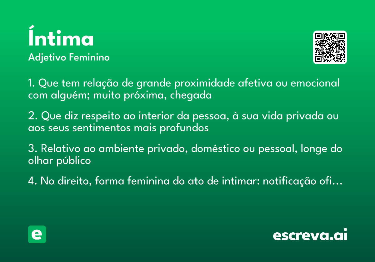 íntima
