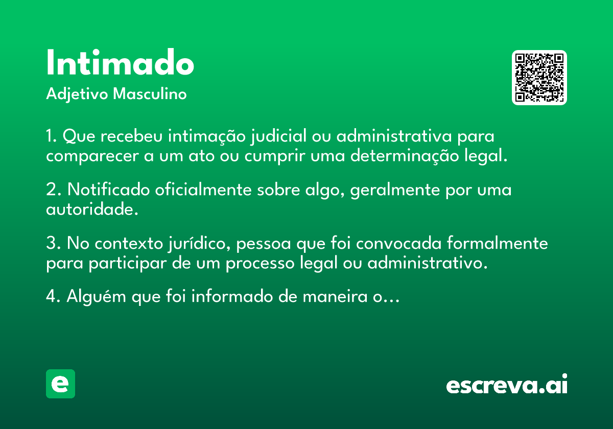 intimado