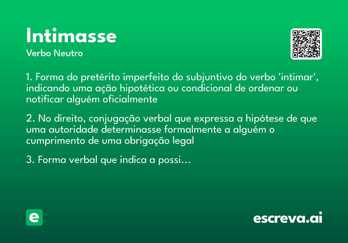 intimasse