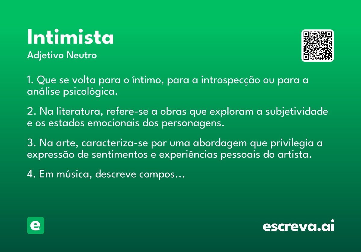 intimista