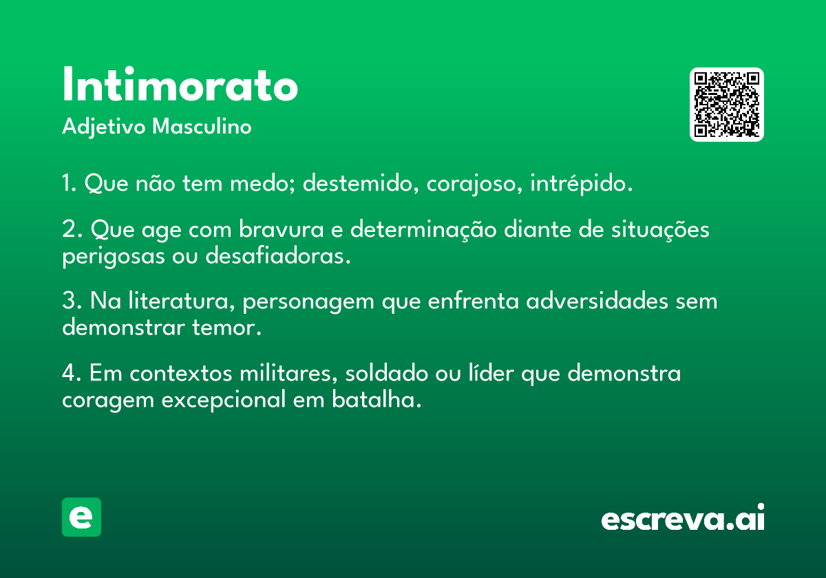 intimorato