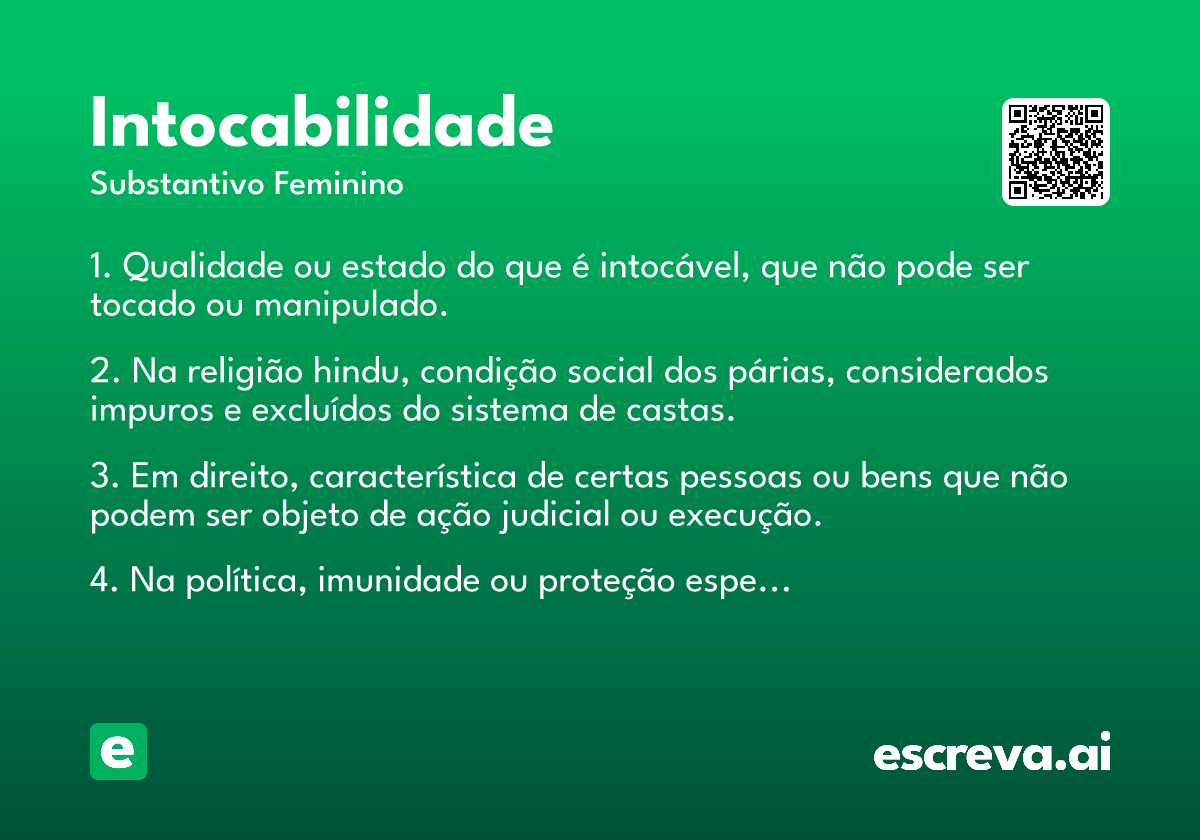intocabilidade