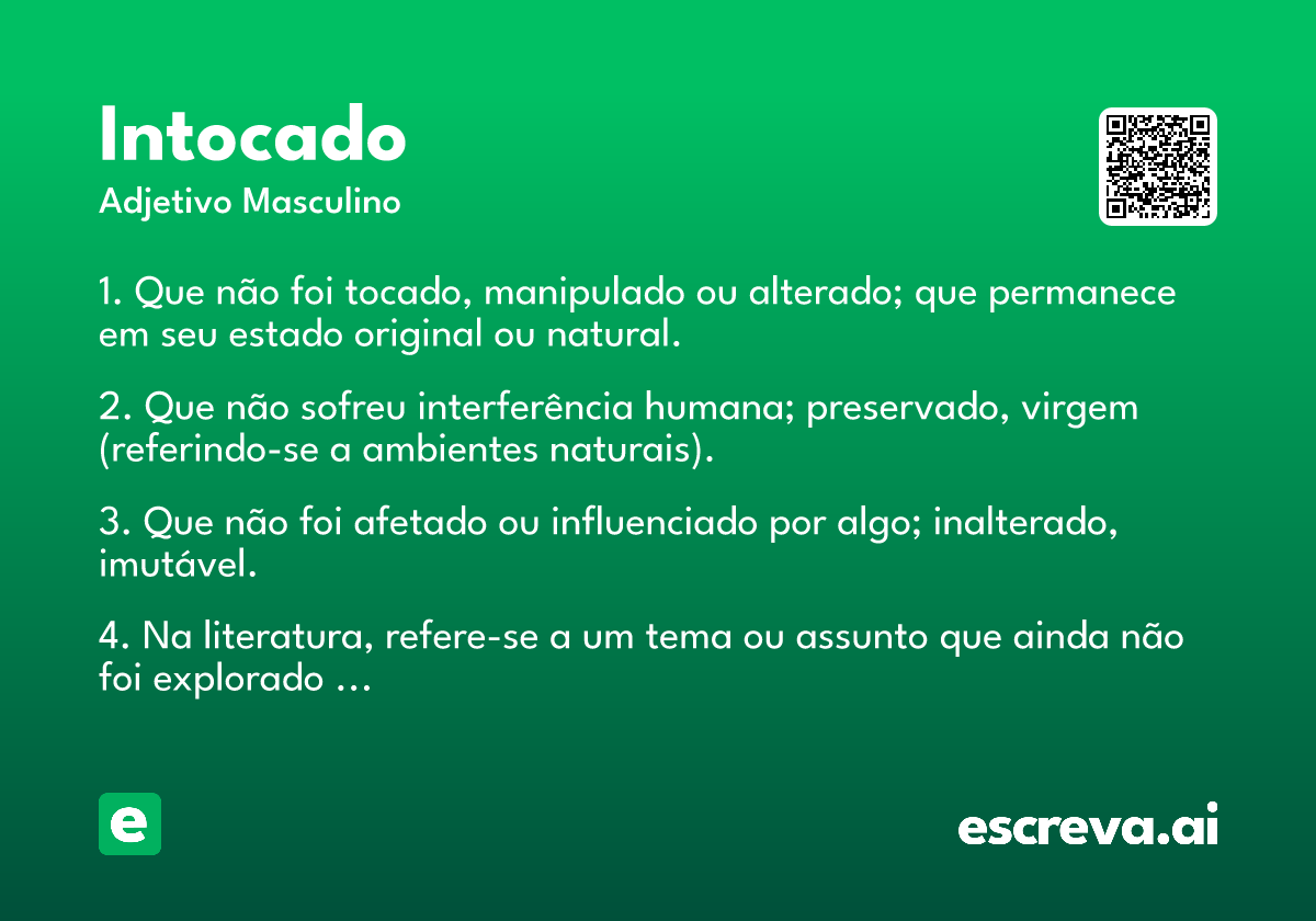intocado