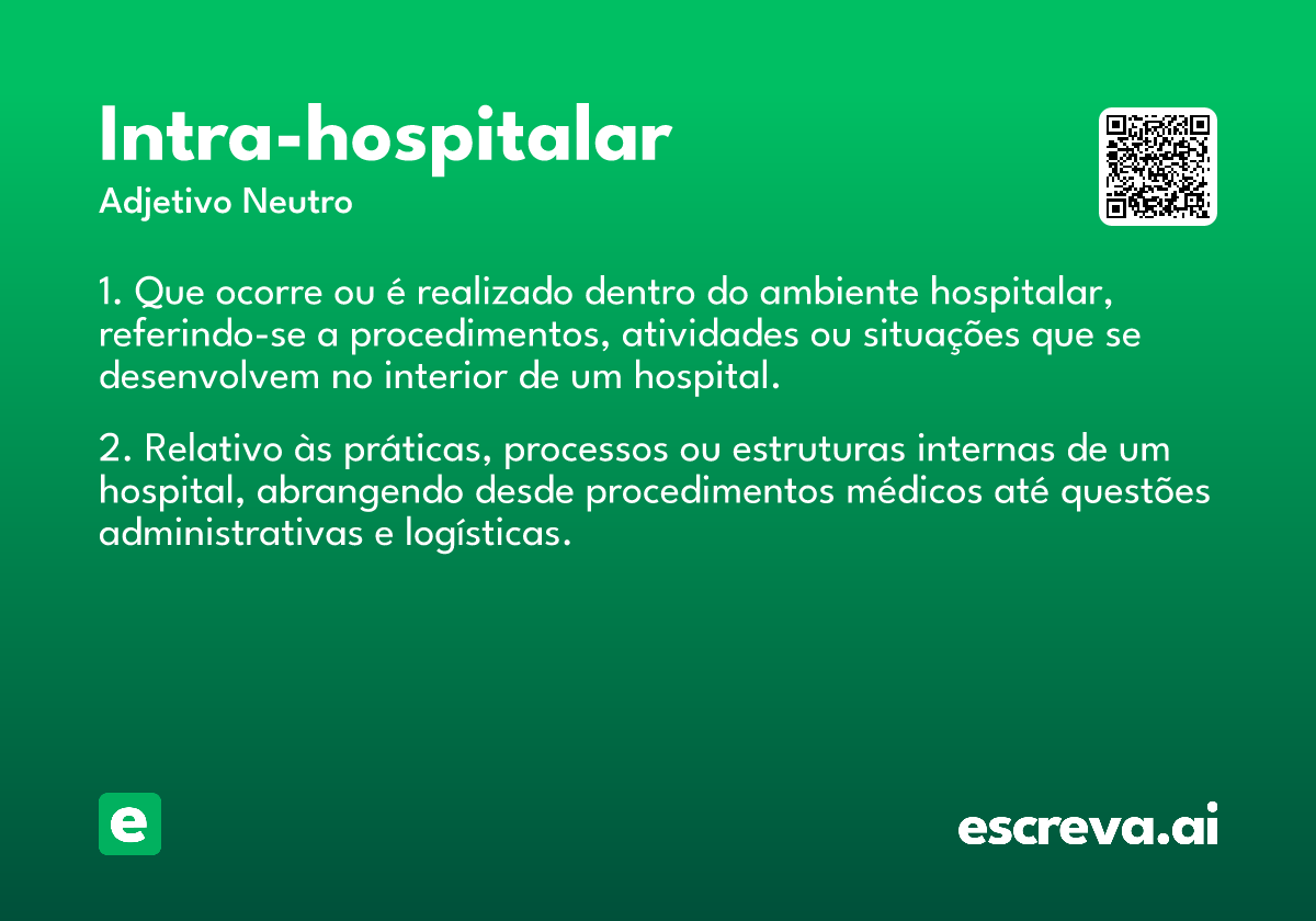 intra-hospitalar