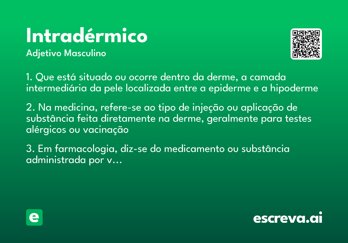 intradérmico
