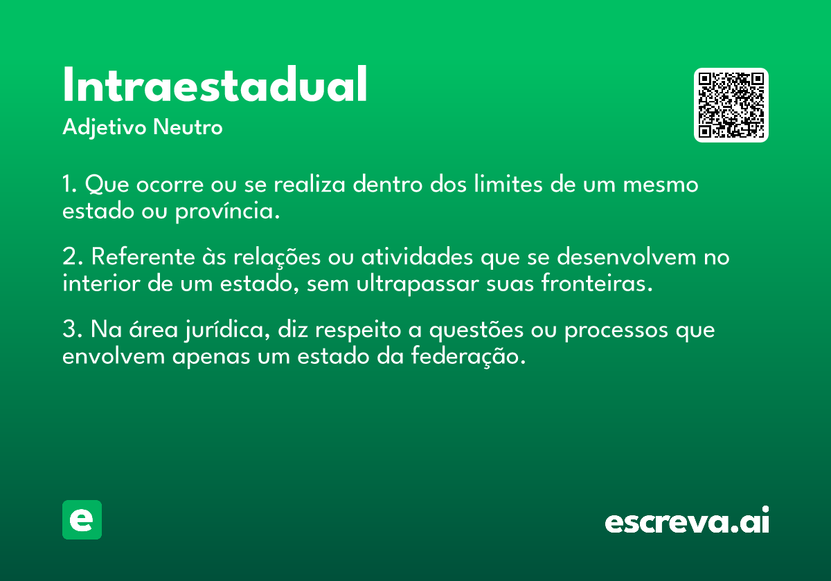 intraestadual