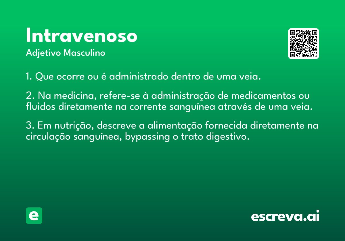 intravenoso
