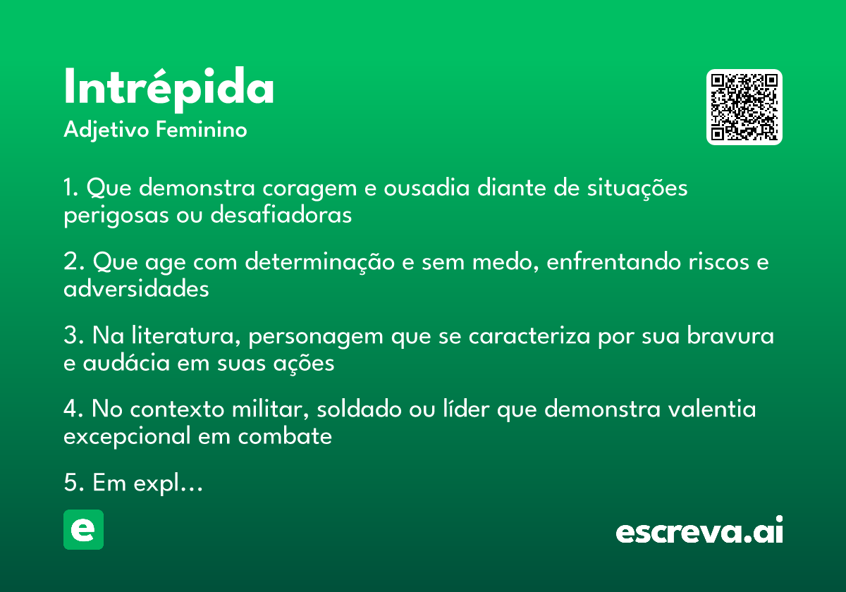 intrépida