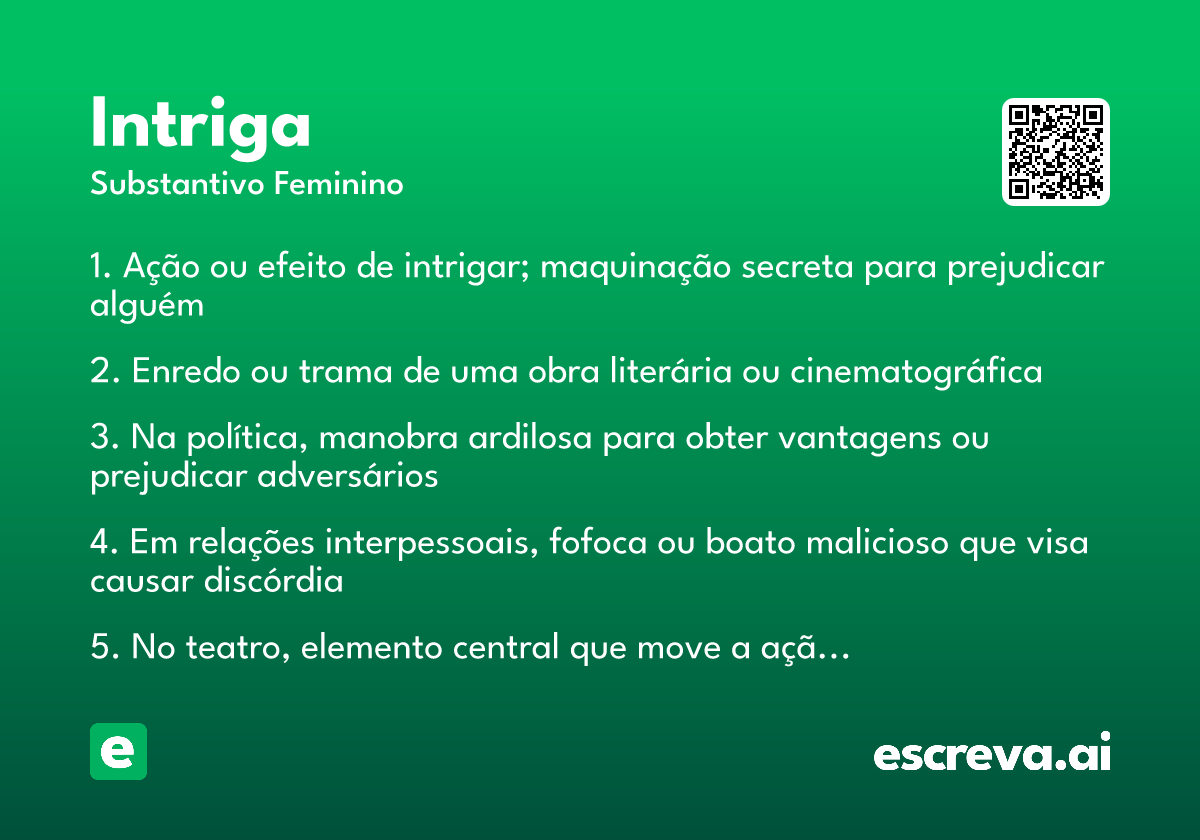 intriga