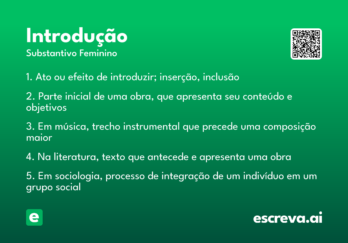 introdução