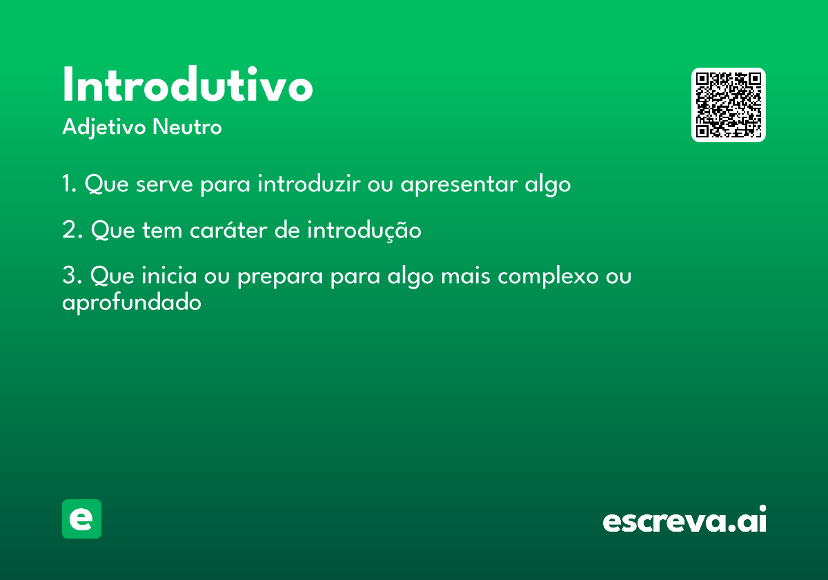 introdutivo