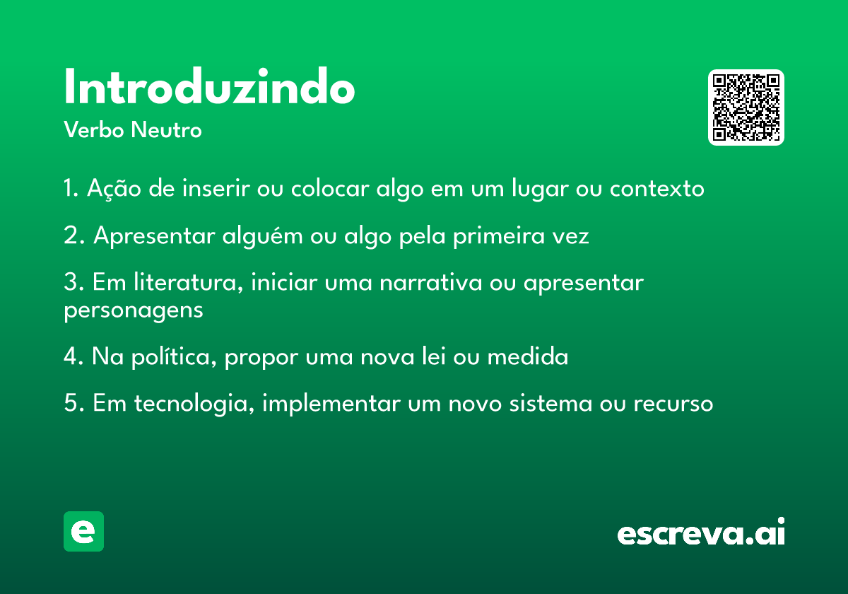 introduzindo