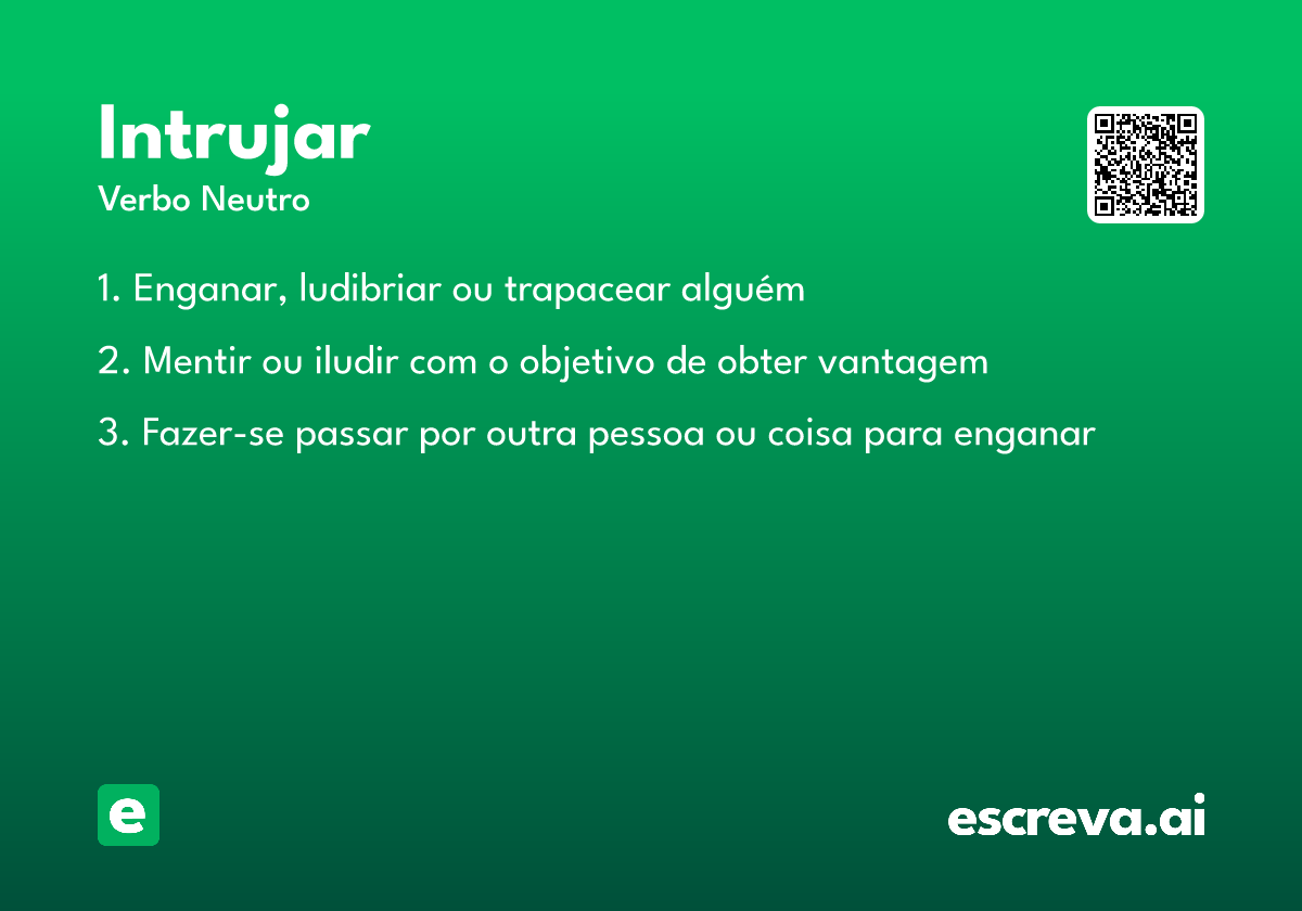 intrujar