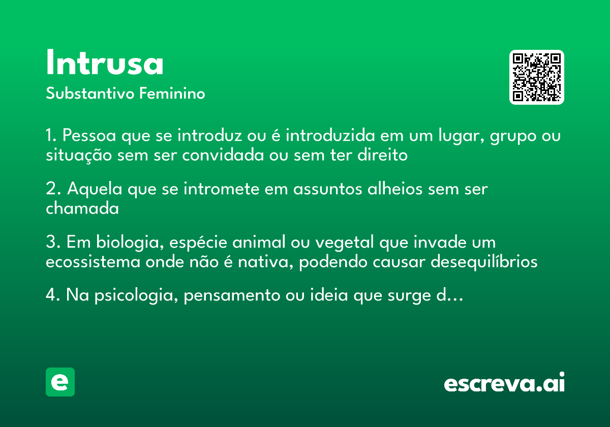 intrusa