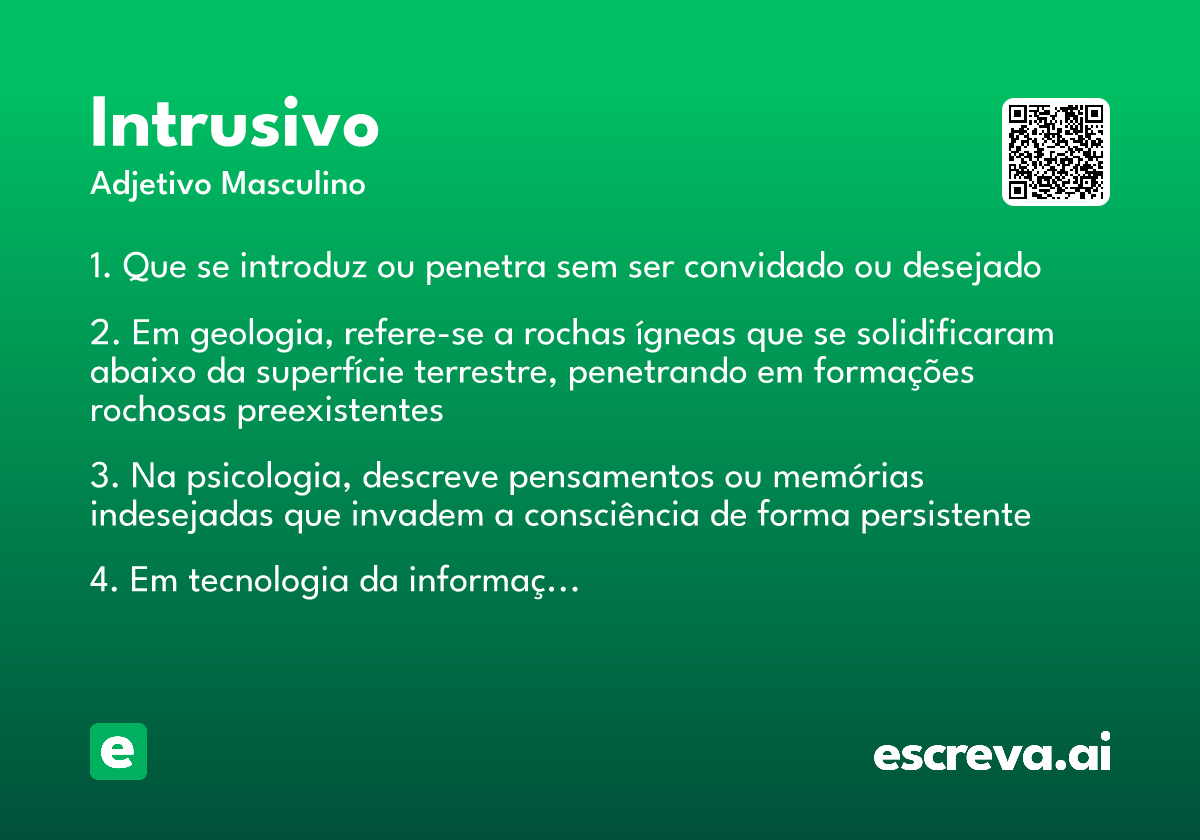 intrusivo