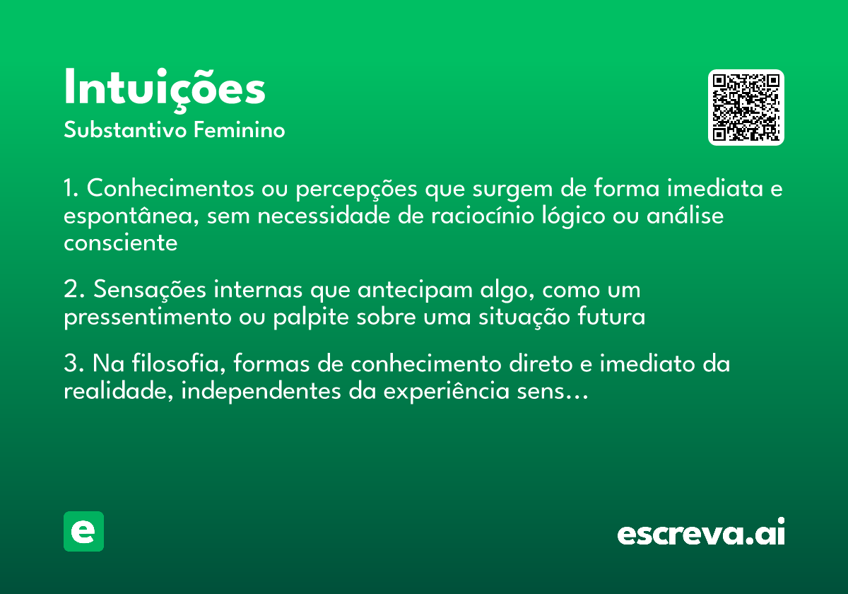 intuições