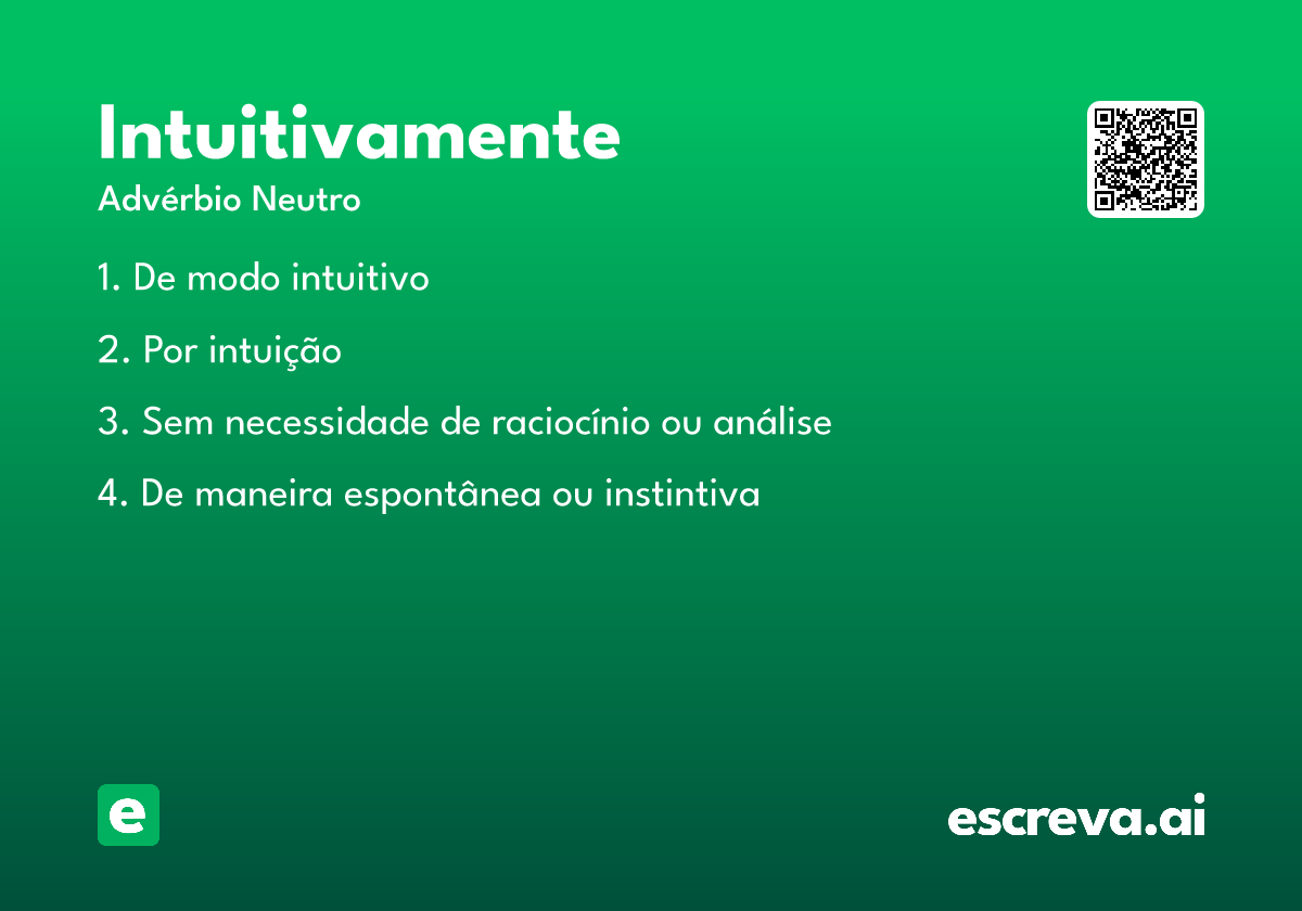 intuitivamente