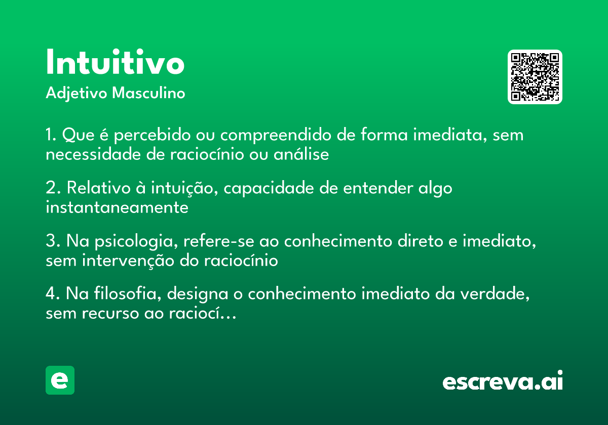 intuitivo
