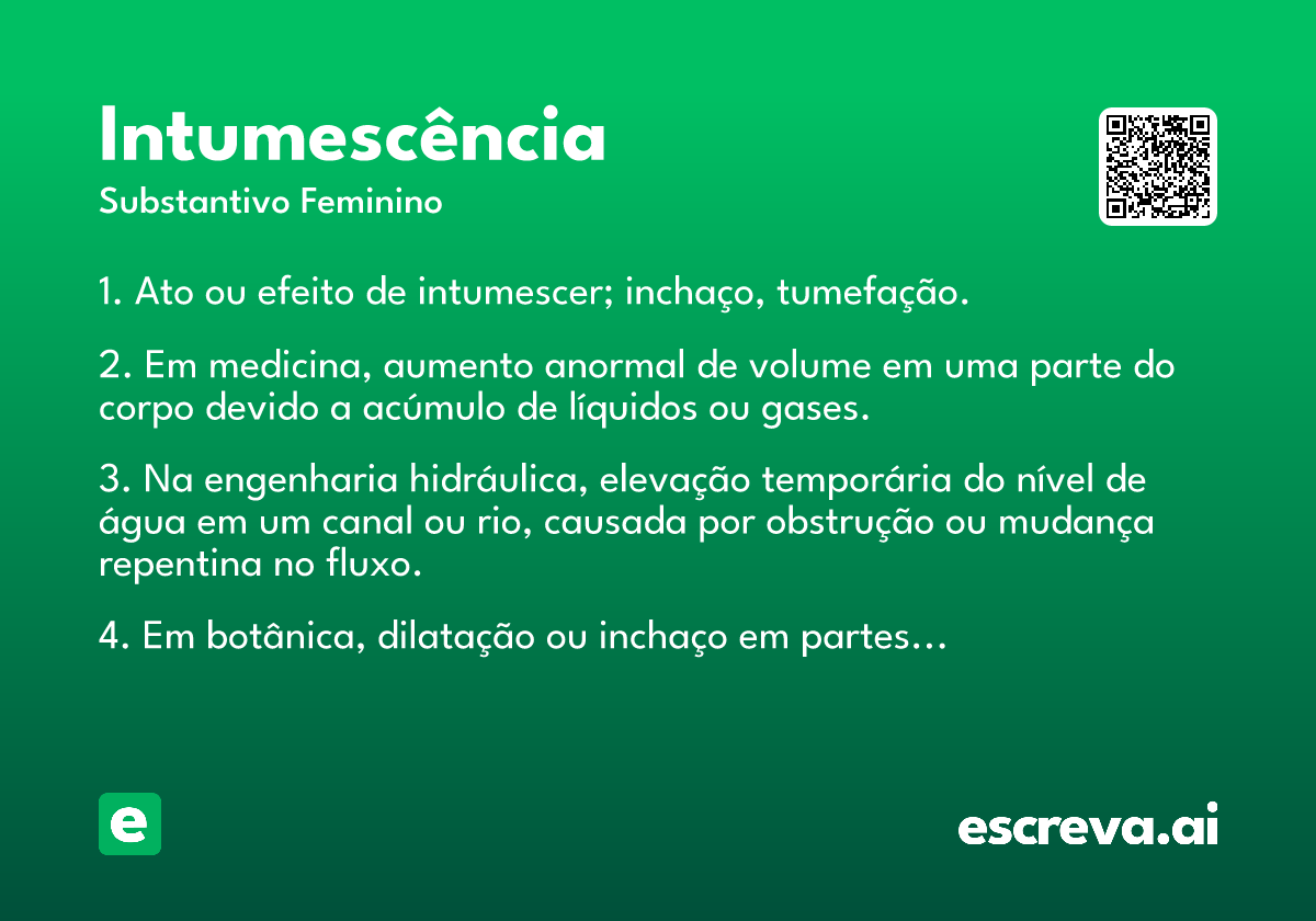 intumescência