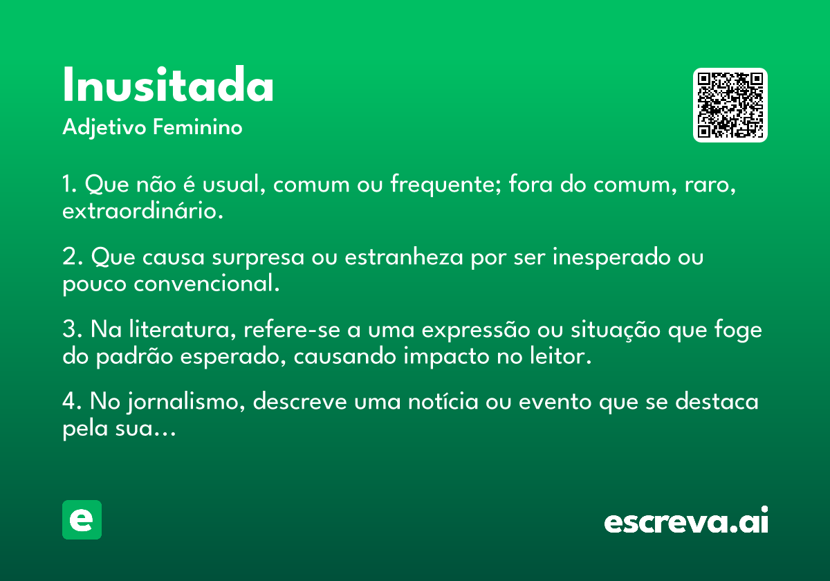inusitada