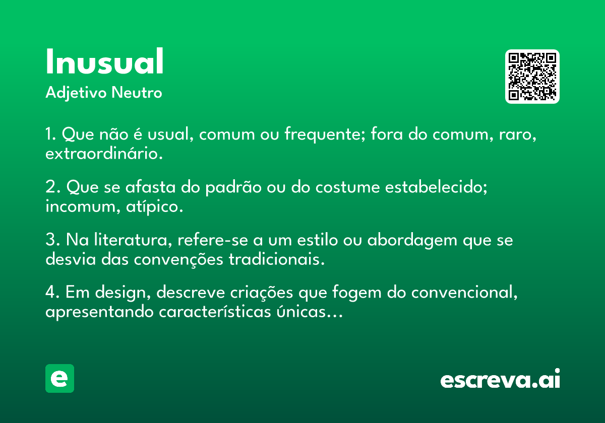 inusual