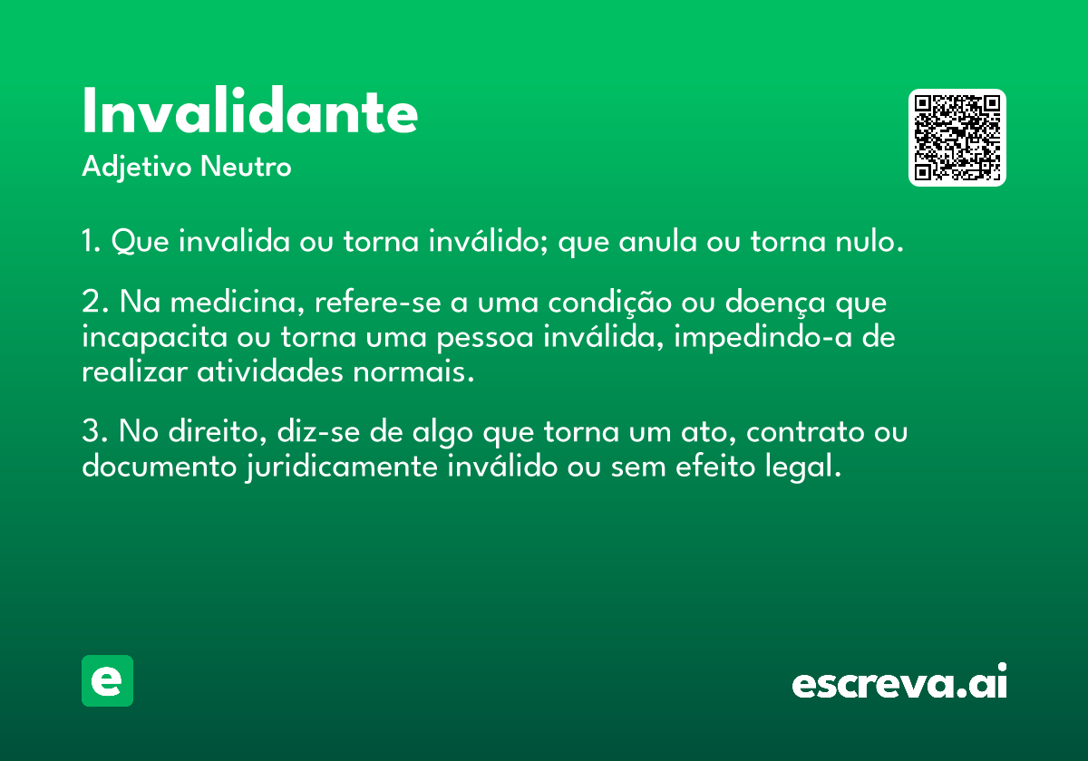 invalidante