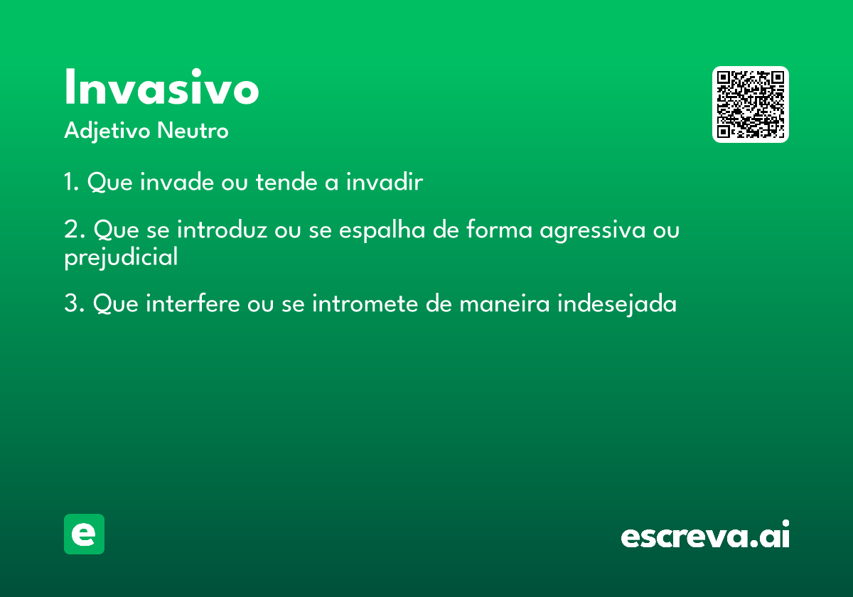 invasivo