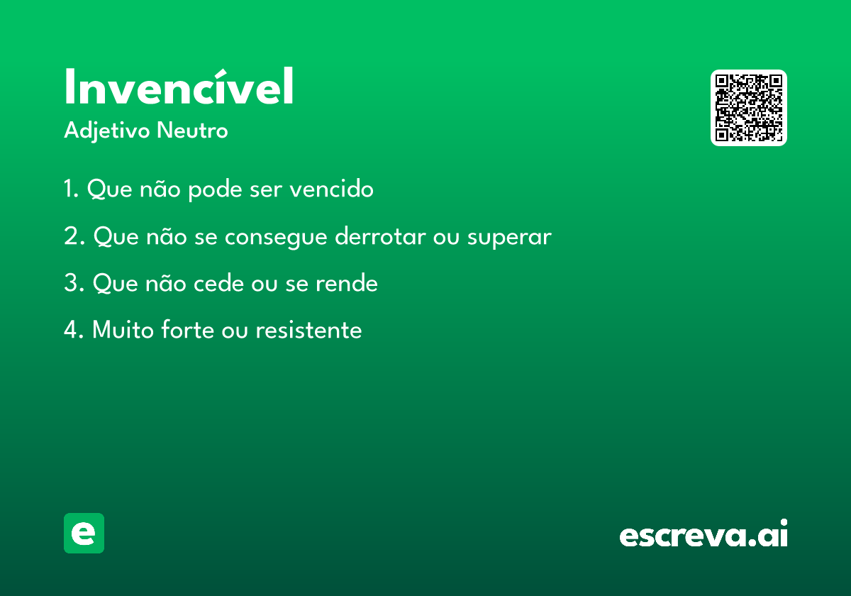 invencível