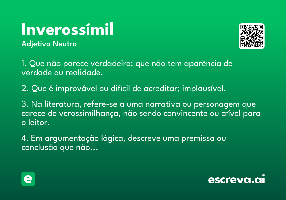 inverossímil