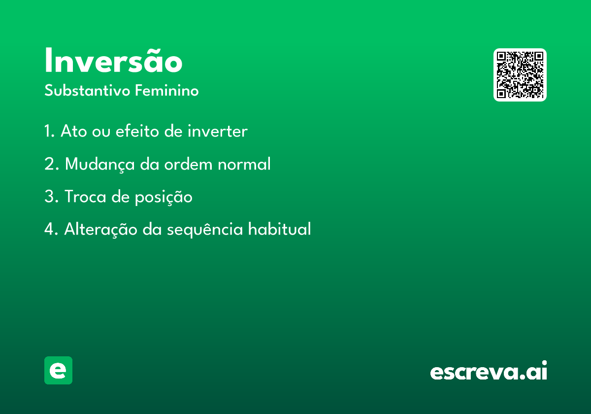 inversão