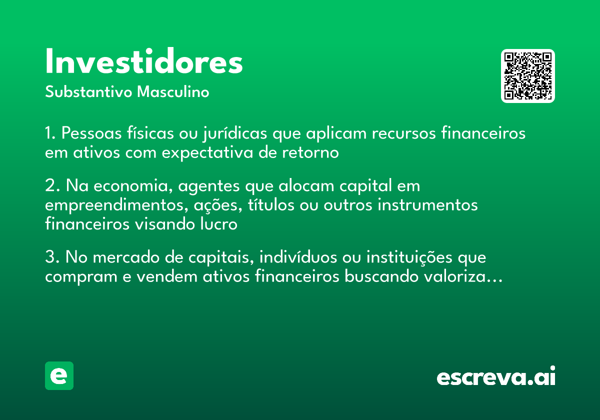 investidores