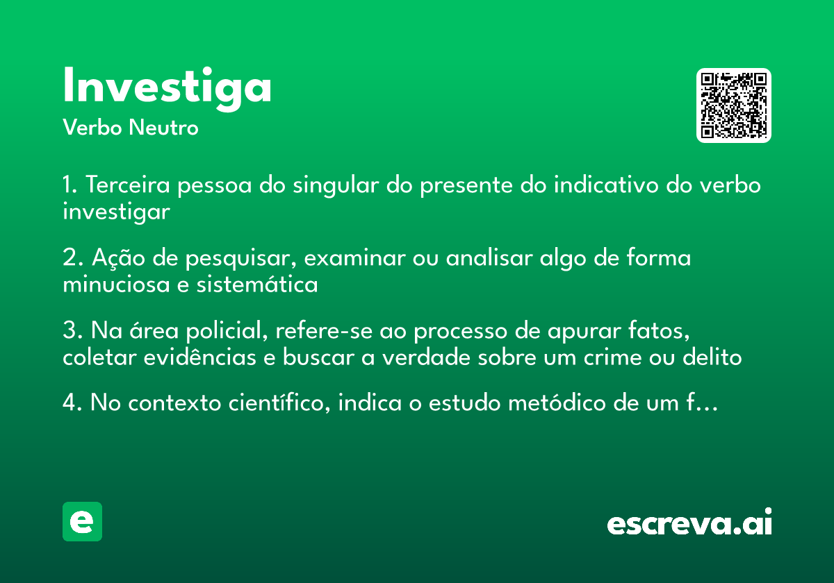 investiga