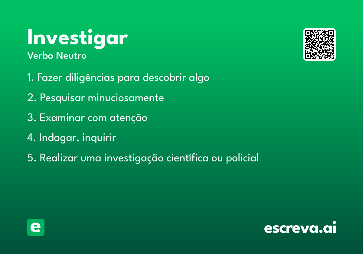 investigar