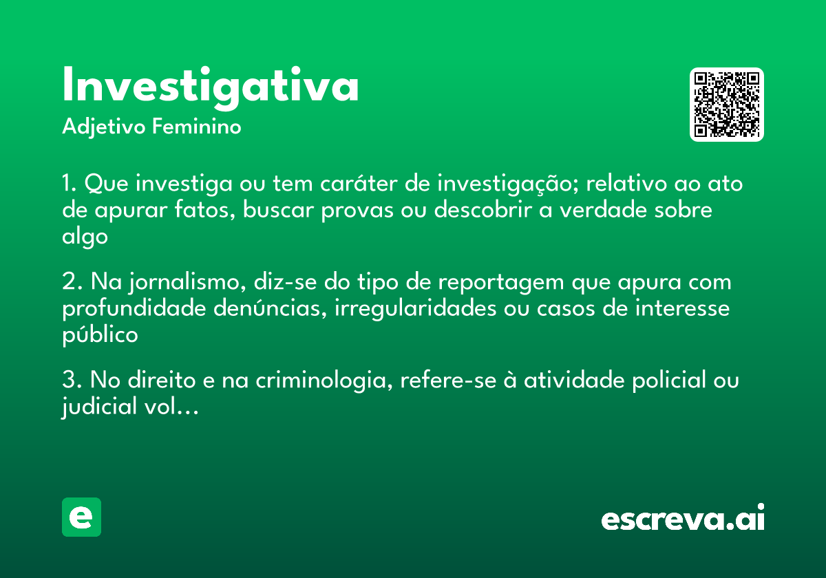 investigativa