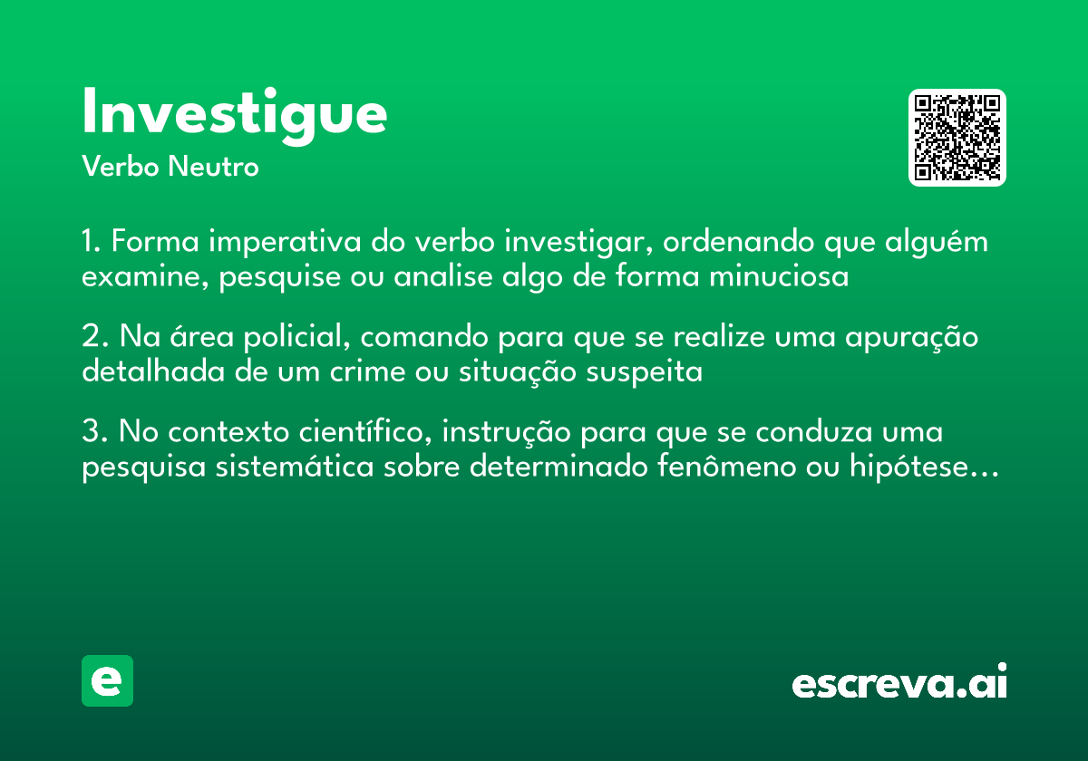 investigue