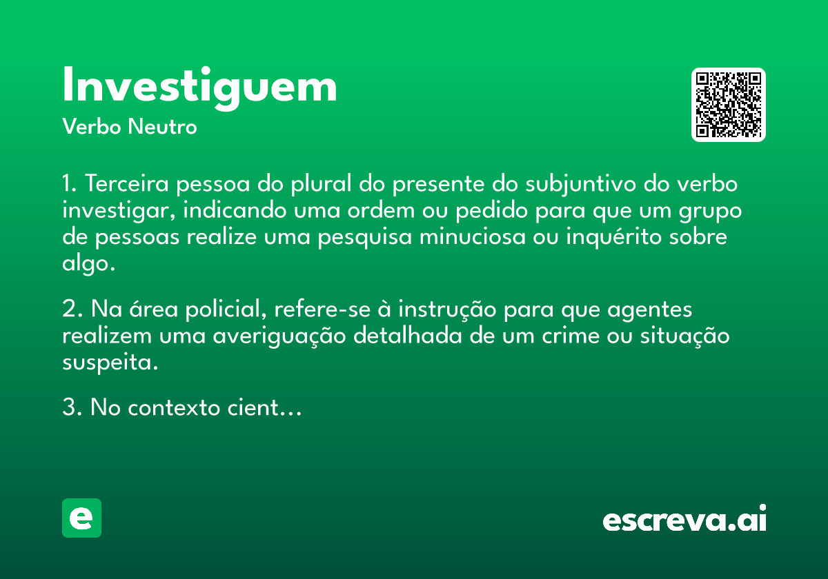 investiguem
