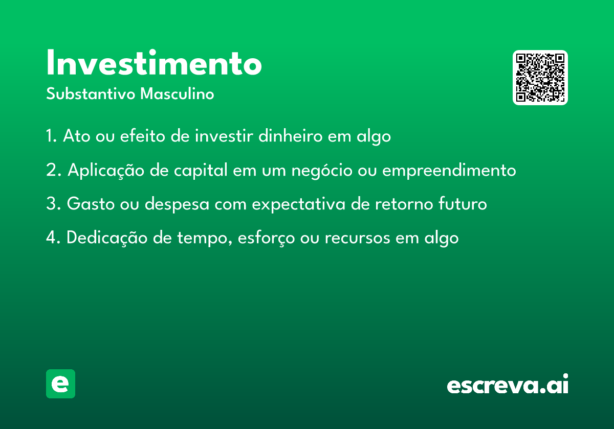 investimento