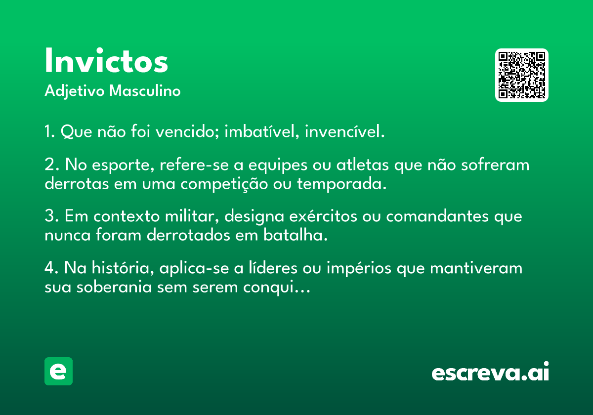 invictos