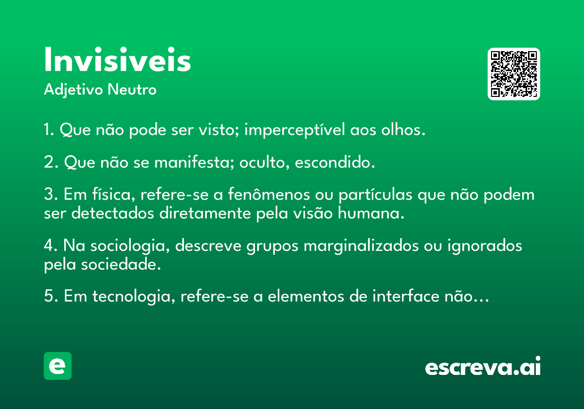invisiveis
