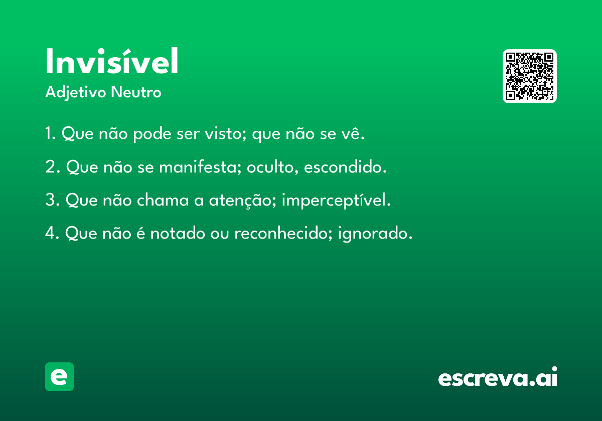 invisível