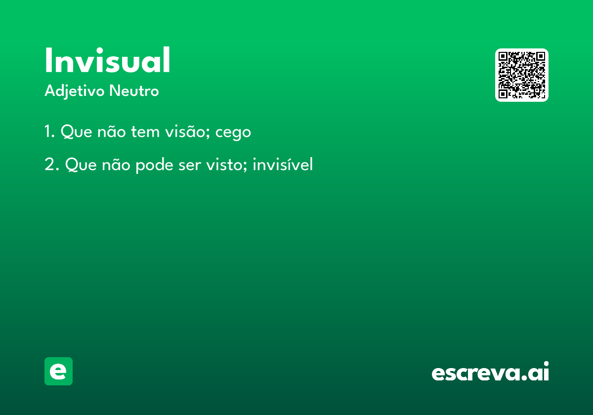 invisual