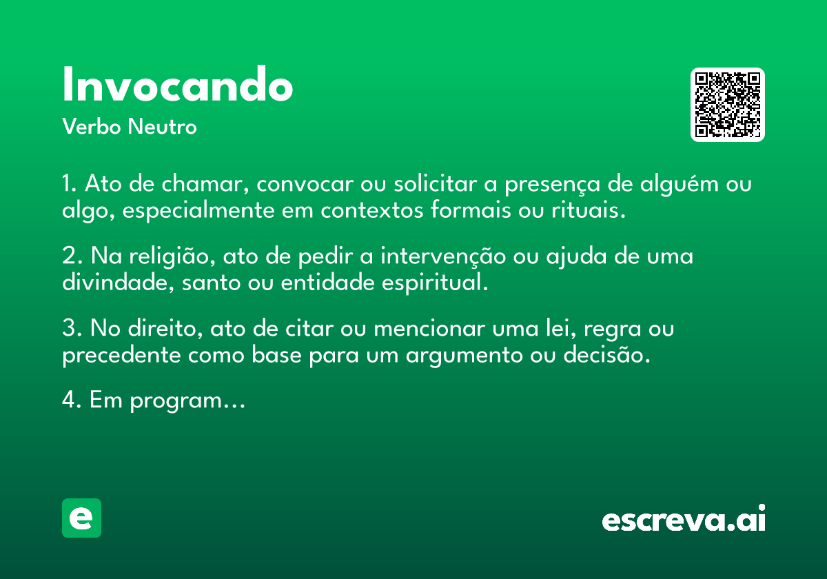invocando