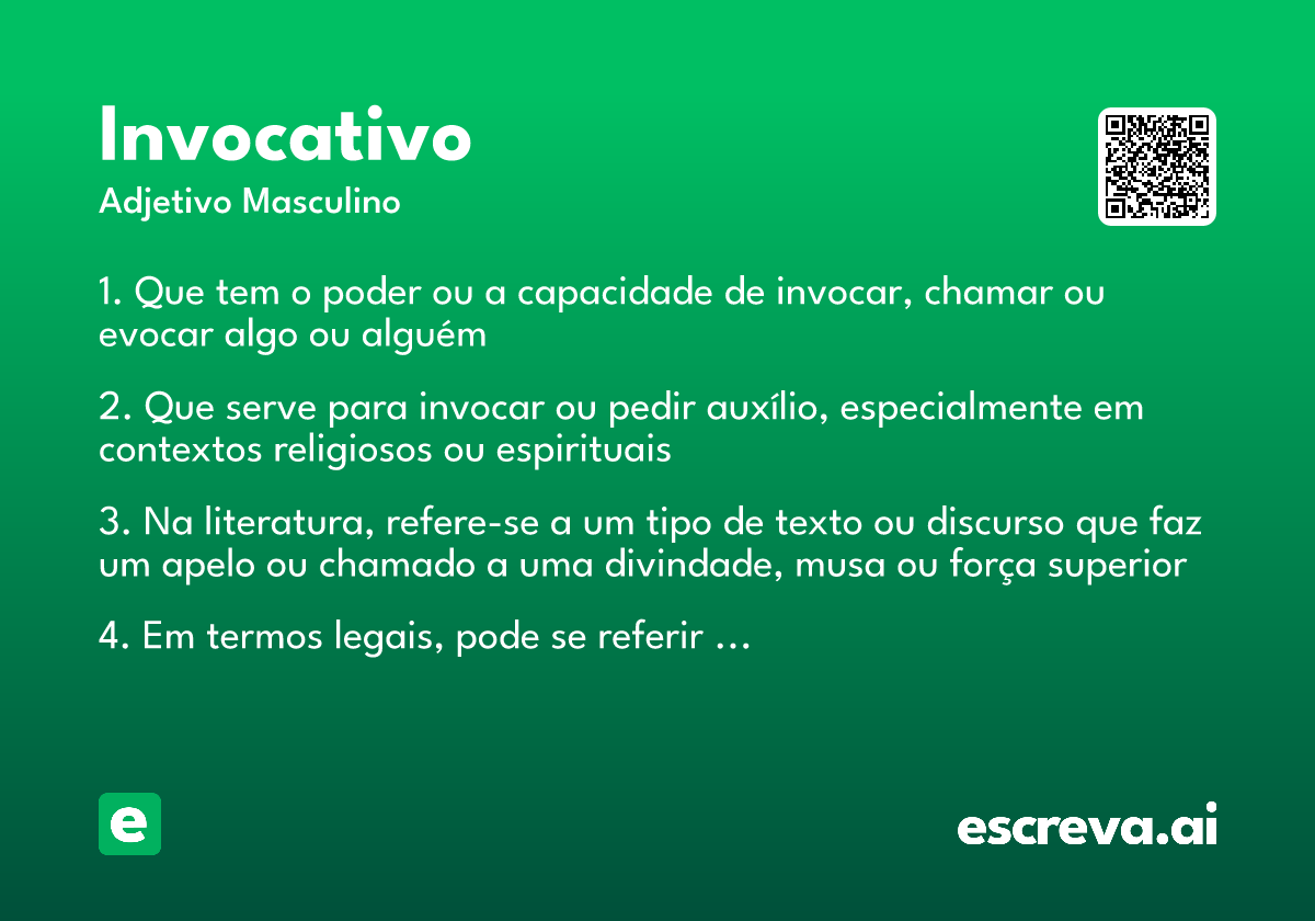 invocativo